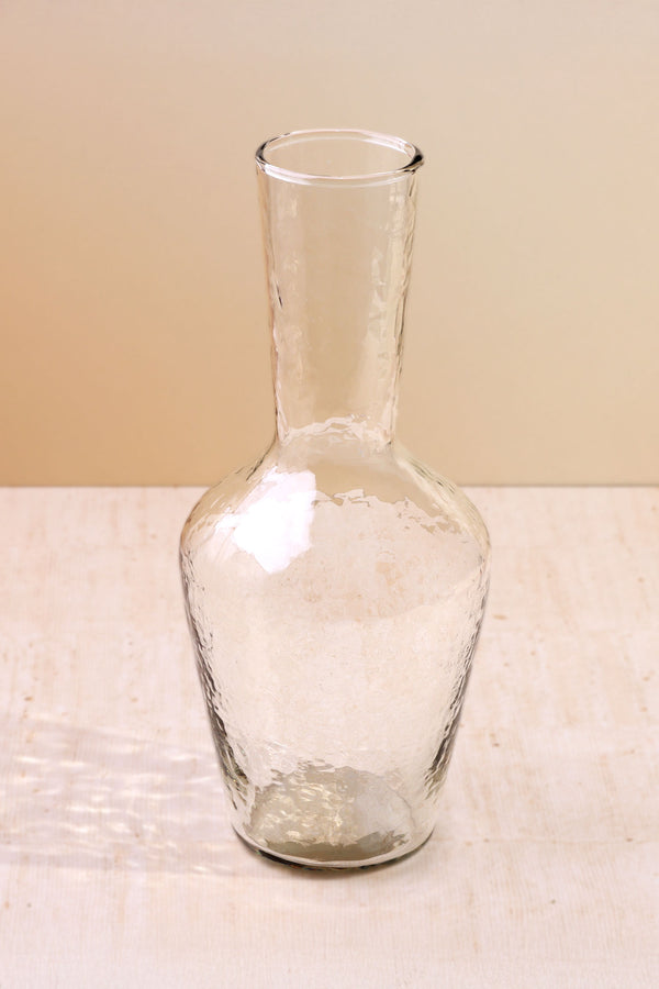 G Decor Yaki Handmade Hammered Glass – Set Of 4 Tumblers Or Jug Artistic Design For Water Juice & Table Use Jug