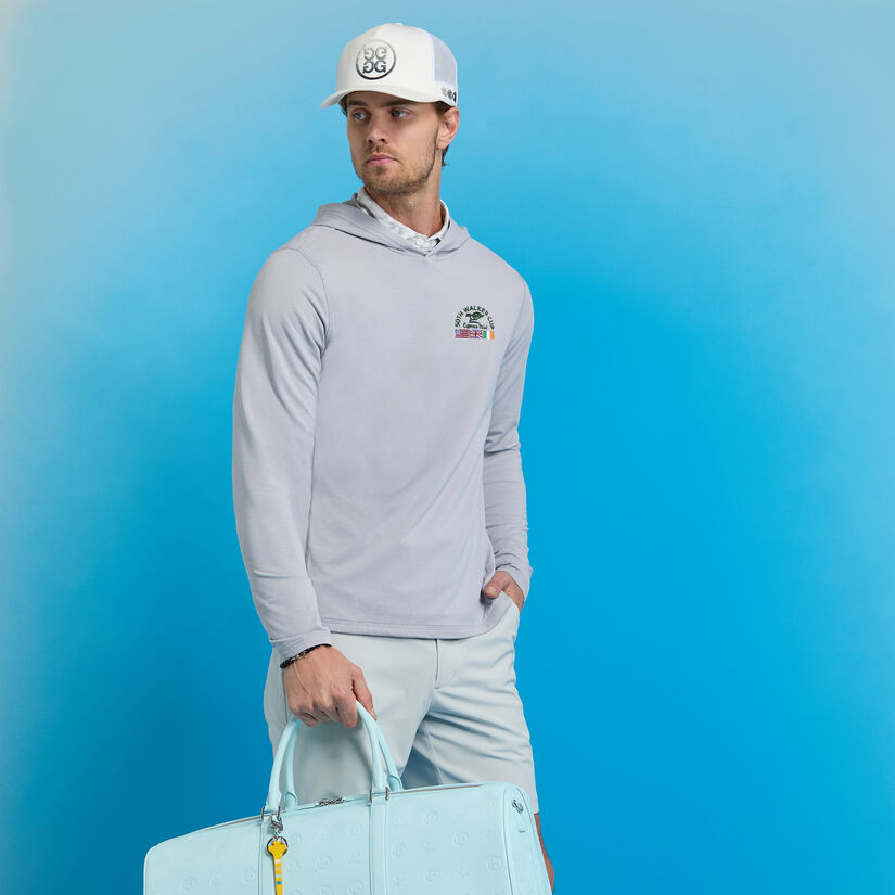 G Fore 50TH WALKER CUP BRUSHED BACK TECH HOODIE