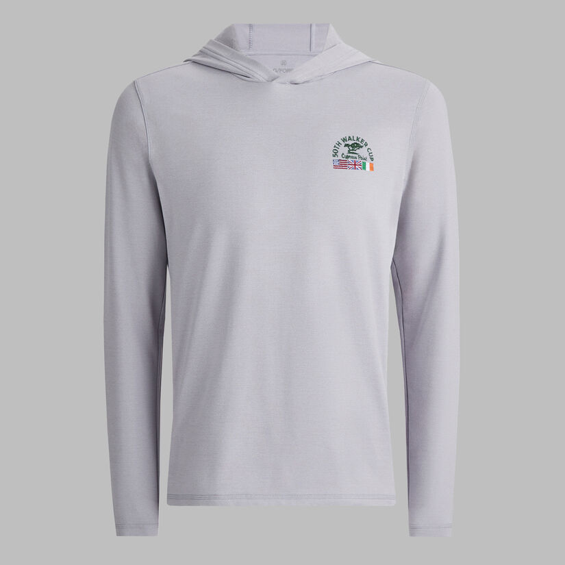 g fore 50TH WALKER CUP BRUSHED BACK TECH HOODIE
