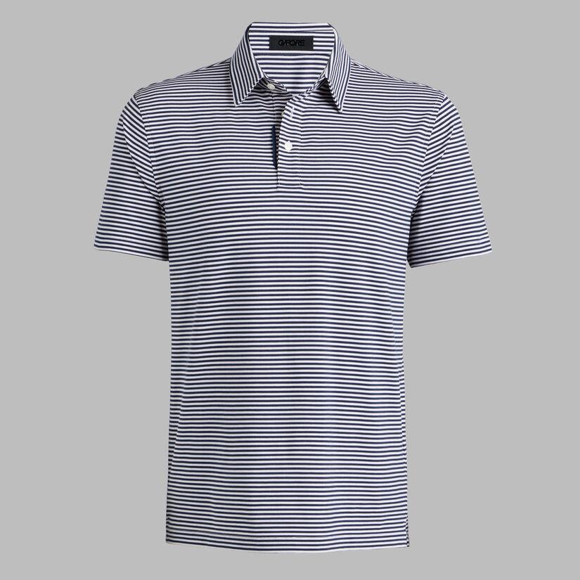 g fore ALL PLAY STRIPE POLO