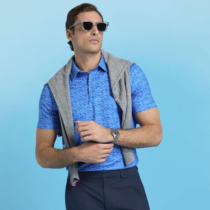 G Fore AYE POPPY TECH JERSEY POLO