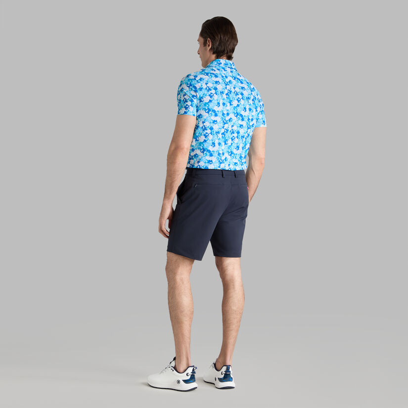 G Fore CAMO FLORAL TECH PIQUÉ POLO