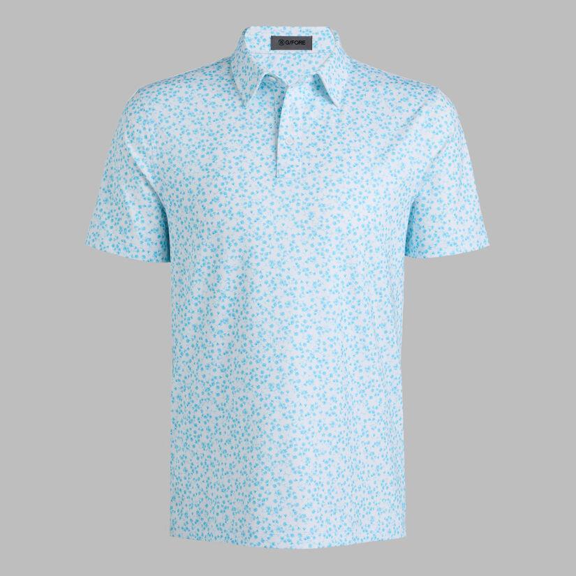 g fore GARDEN TECH JERSEY POLO