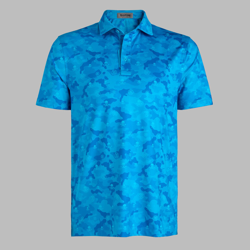 g fore ICON CAMO TECH JERSEY POLO