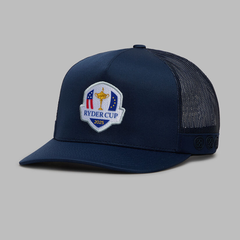 g fore LTD RELEASE 2025 RYDER CUP TRUCKER HAT