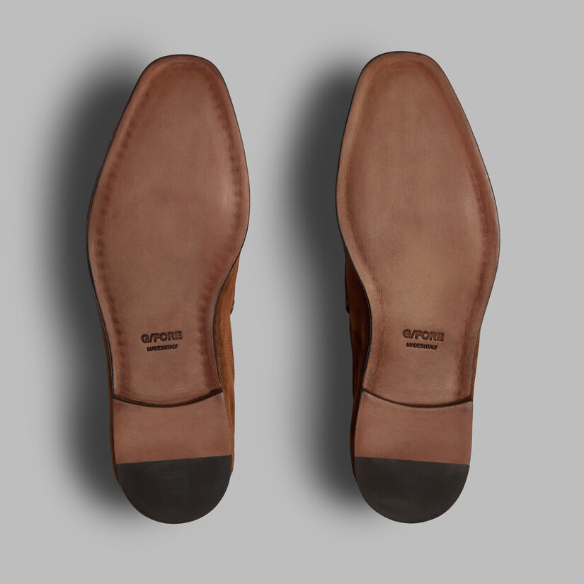 G Fore MEN'S METAL TEES SUEDE FLEX LOAFER