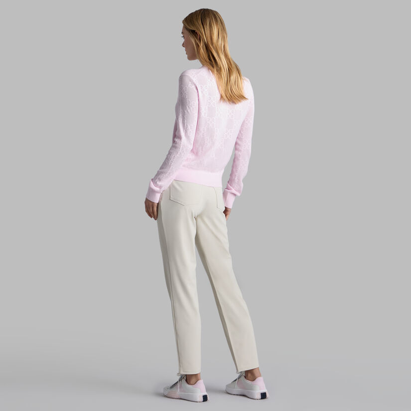 G Fore POINTELLE G CREWNECK SWEATER