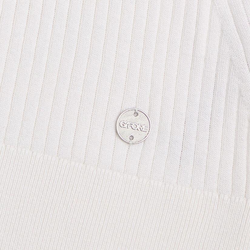 G Fore RIBBED SILK & COTTON SWEATER TEE