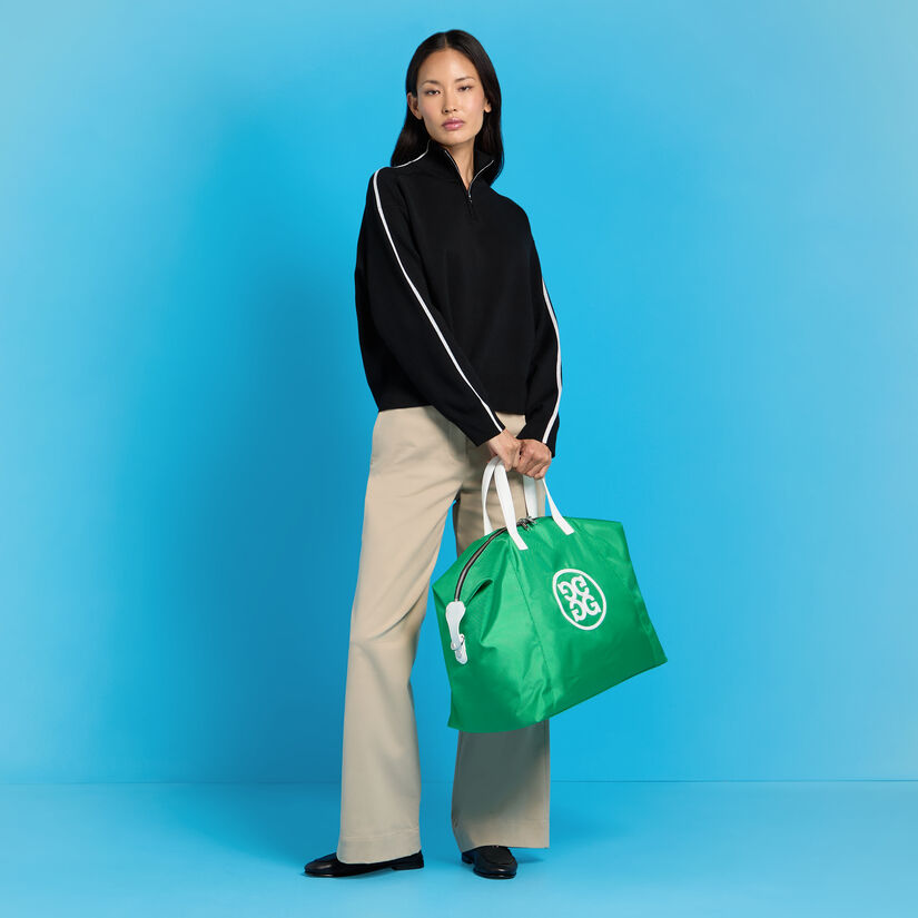 G Fore TRI-COTTON WIDE LEG TROUSER