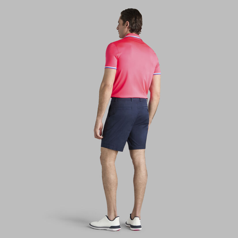 G Fore G/TAB ESSENTIAL TECH JERSEY BANDED SLEEVE POLO