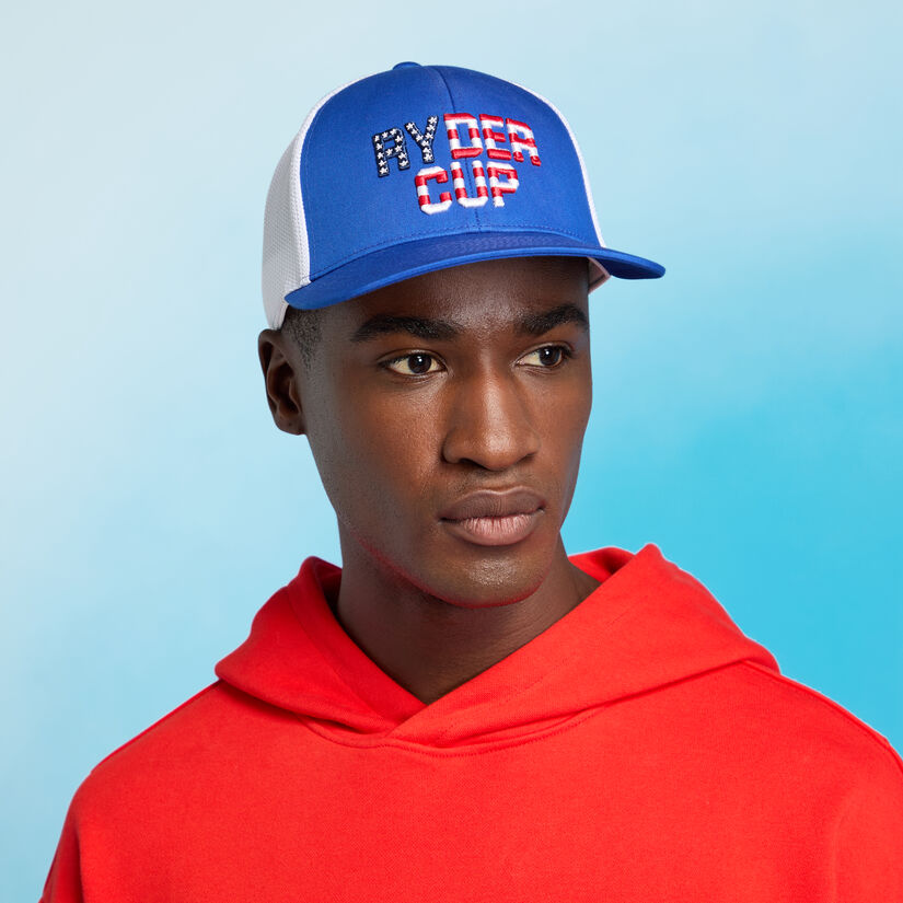 G Fore LTD RELEASE 2025 RYDER CUP TEAM U.S.A. LOW PROFILE TRUCKER HAT