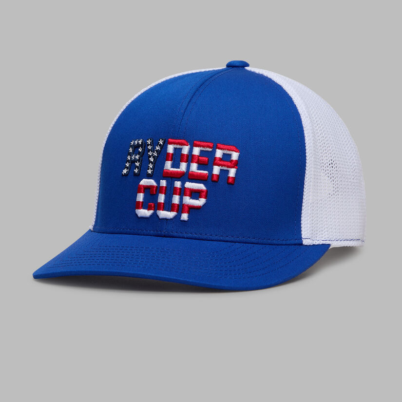 g fore LTD RELEASE 2025 RYDER CUP TEAM U.S.A. LOW PROFILE TRUCKER HAT