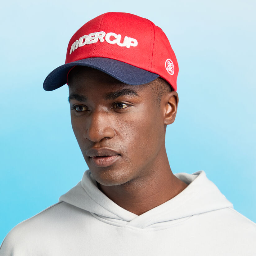 G Fore LTD RELEASE 2025 RYDER CUP TWO-TONE RELAXED FIT HAT