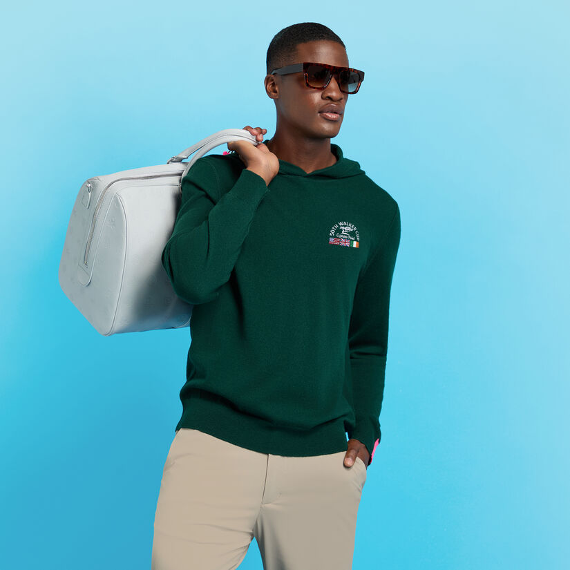 g fore LTD RELEASE 2025 WALKER CUP CASHMERE HOODED SWEATER