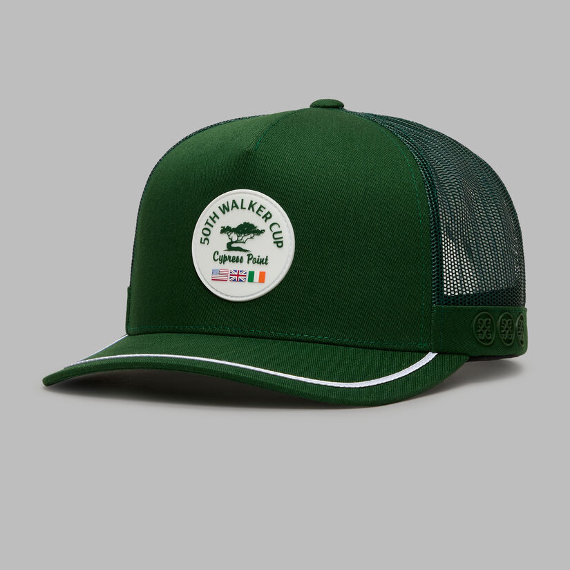 g fore LTD RELEASE 2025 WALKER CUP SOUTACHE TRUCKER HAT