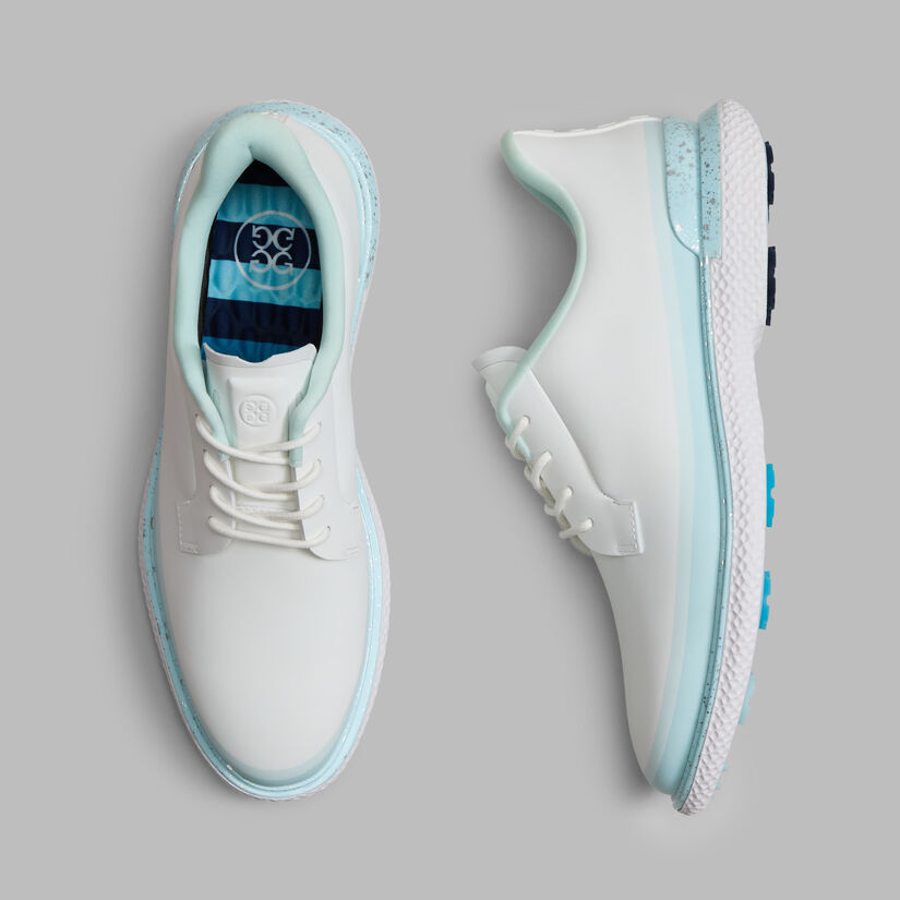 G Fore WOMEN'S GALLIVAN2R TUXEDO STRIPE STIPPLED GOLF SHOE