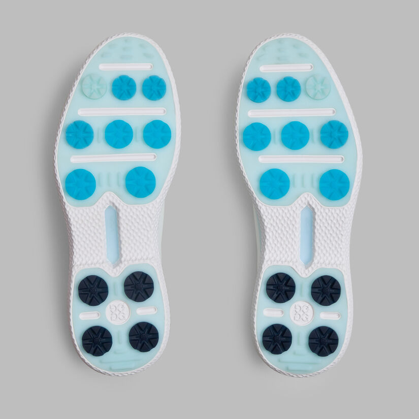 G Fore WOMEN'S GALLIVAN2R TUXEDO STRIPE STIPPLED GOLF SHOE