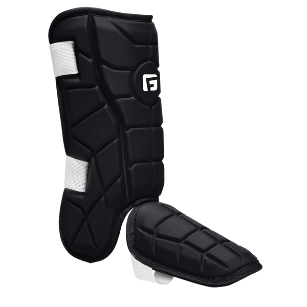 g form Elite Baseball Batter's Leg Guard Right-Handed Hitters (Adult)