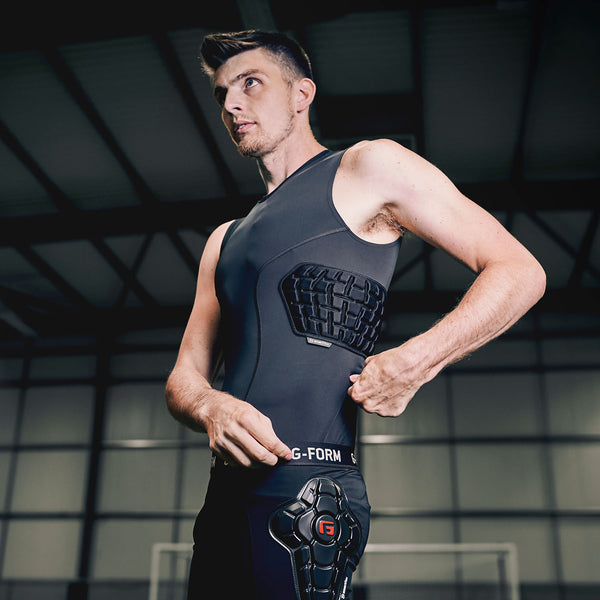 G Form Padded Basketball Compression Shirt