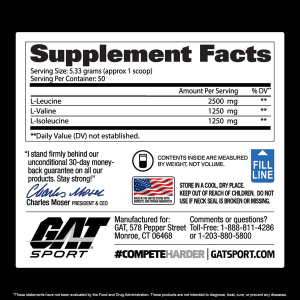 G.a.t. BCAA POWDER