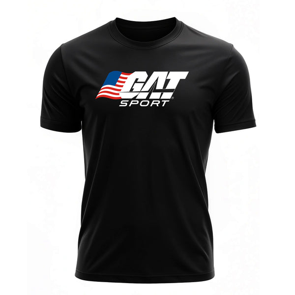 g.a.t. Classic Logo Flag T-Shirt