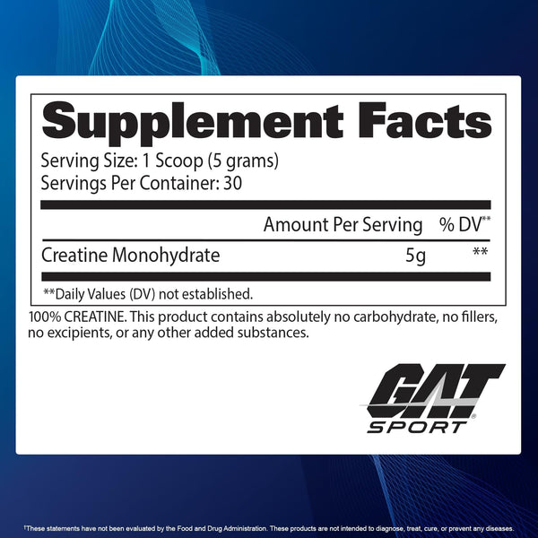 G.a.t. CREATINE MONOHYDRATE