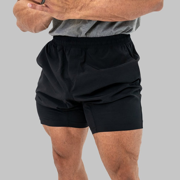 g.a.t. Taffeta Performance Shorts for Men - Black