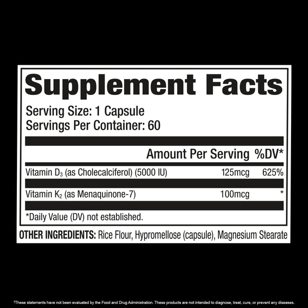 G.a.t. Vitamin D3+K2