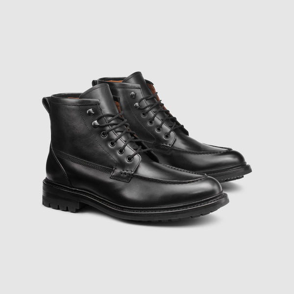 g.h. bass & co MENS CHASE MOC TOE BOOT Black