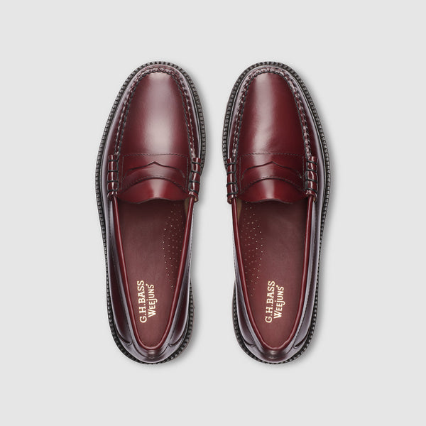 G.h. Bass & Co MENS LARSON LUG WEEJUNS LOAFER Wine