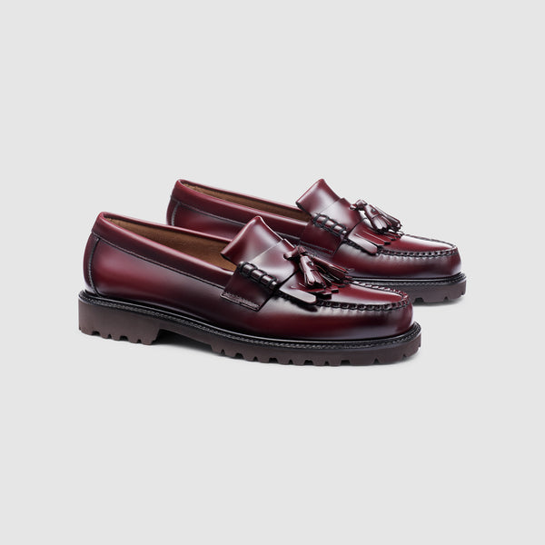 g.h. bass & co MENS LAYTON LUG WEEJUNS LOAFER Wine