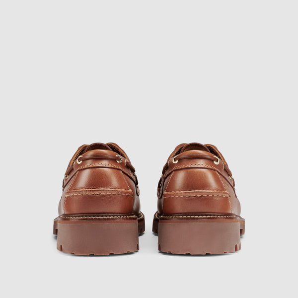G.h. Bass & Co MENS RANGER CAMP MOC IN LEATHER Brown