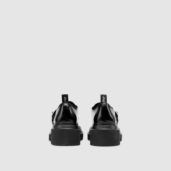 G.h. Bass & Co WOMENS ELLA PLATFORM DERBY Black