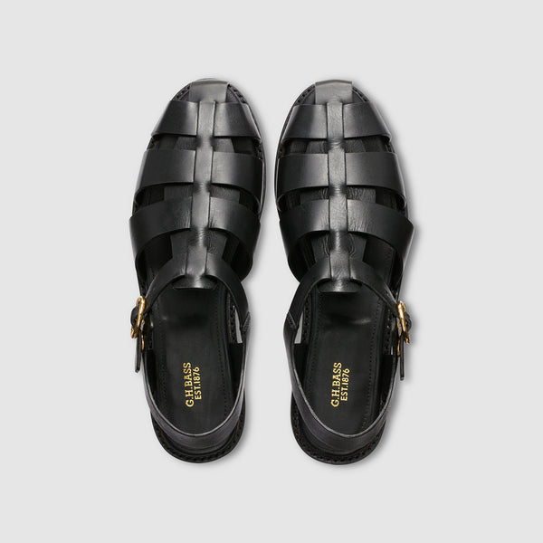 G.h. Bass & Co WOMENS FISHERMAN SANDAL Black