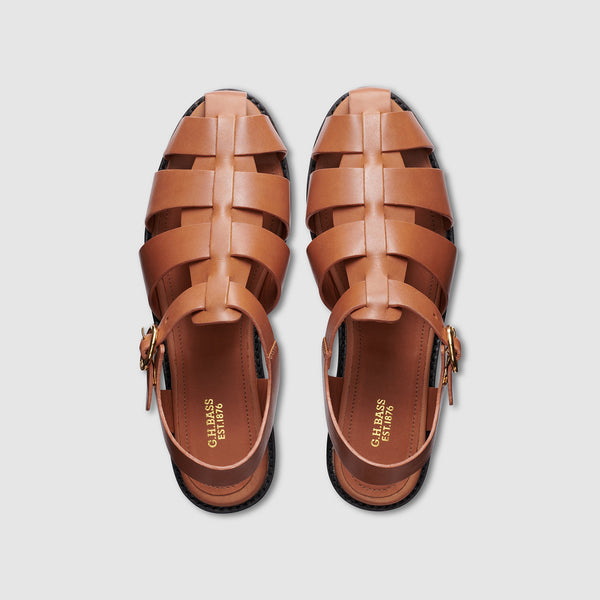 G.h. Bass & Co WOMENS FISHERMAN SANDAL Tan