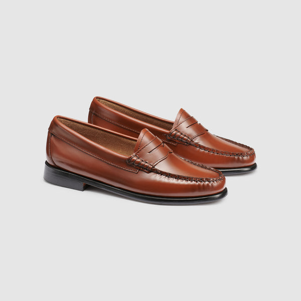 g.h. bass & co WOMENS WHITNEY WEEJUNS LOAFER Cognac