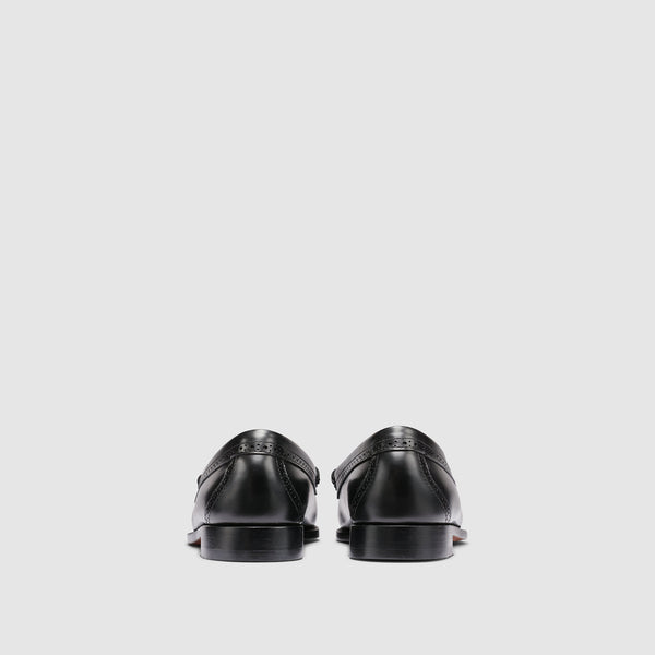 G.h. Bass & Co MENS LARKIN TASSEL BROGUE WEEJUNS LOAFER Black