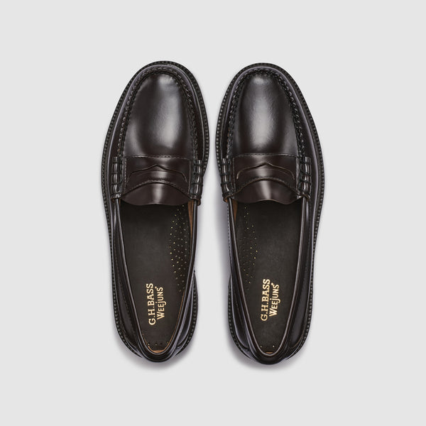 G.h. Bass & Co MENS LARSON LUG WEEJUNS LOAFER Dark Brown