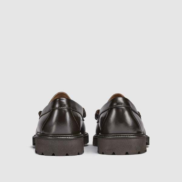 G.h. Bass & Co MENS LARSON LUG WEEJUNS LOAFER Dark Brown