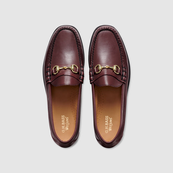 G.h. Bass & Co MENS LINCOLN BIT EASY WEEJUNS LOAFER Wine