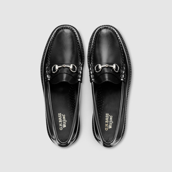 G.h. Bass & Co MENS LINCOLN BIT LUG WEEJUNS LOAFER Black
