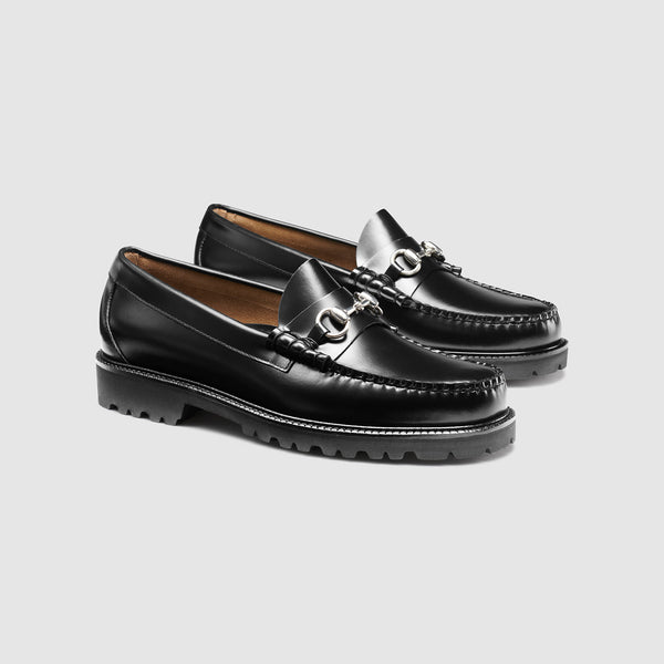 g.h. bass & co MENS LINCOLN BIT LUG WEEJUNS LOAFER Black