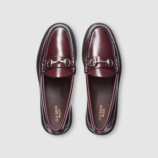 G.h. Bass & Co MENS LINCOLN BIT LUG WEEJUNS LOAFER Wine