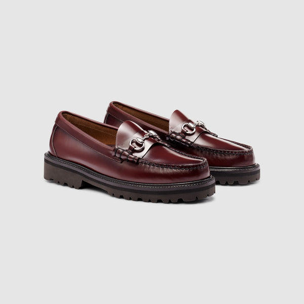 g.h. bass & co MENS LINCOLN BIT LUG WEEJUNS LOAFER Wine