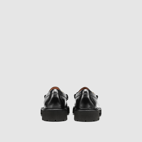 G.h. Bass & Co MENS LINCOLN SUPER BIT SUPER LUG WEEJUNS LOAFER Black