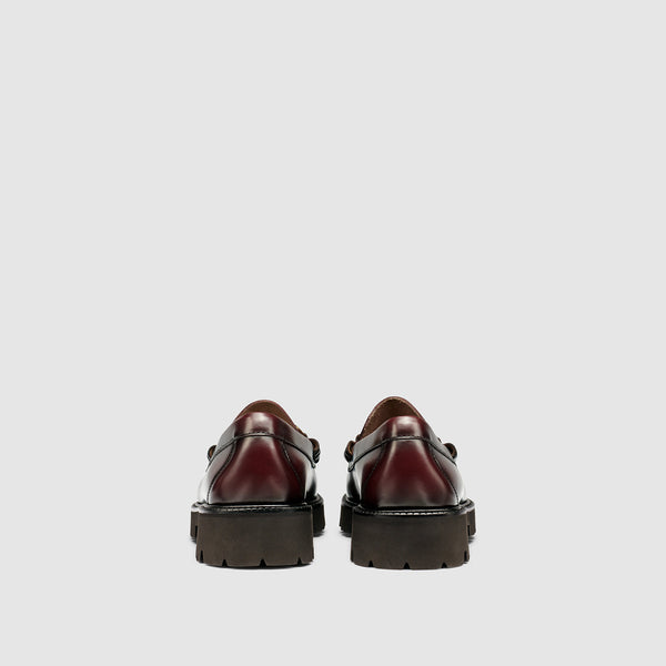 G.h. Bass & Co MENS LINCOLN SUPER BIT SUPER LUG WEEJUNS LOAFER Wine