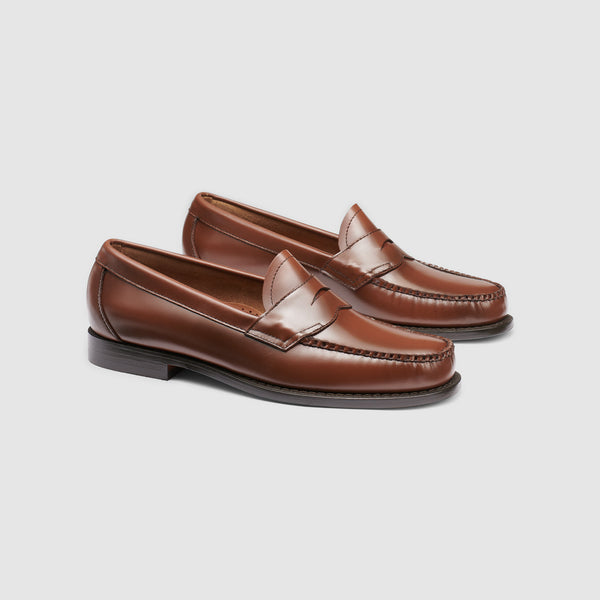 g.h. bass & co MENS LOGAN FLAT STRAP WEEJUNS LOAFER Cognac