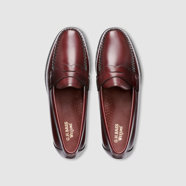 G.h. Bass & Co MENS LOGAN FLAT STRAP WEEJUNS LOAFER Wine