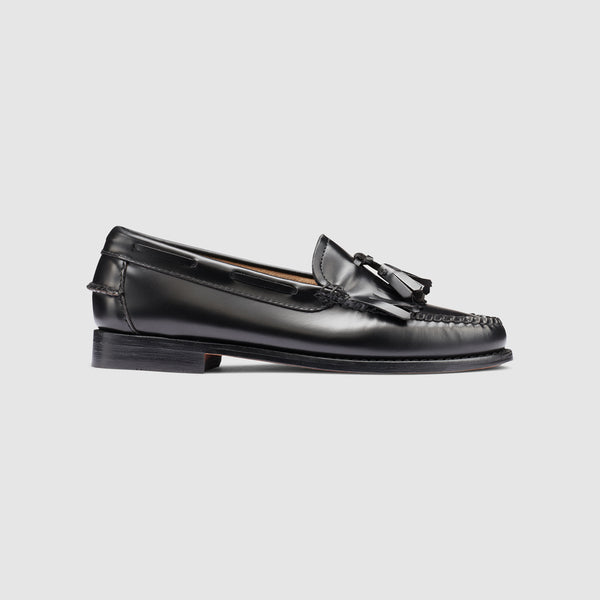 G.h. Bass & Co WOMENS ESTHER KILTIE TASSEL WEEJUNS LOAFER Black