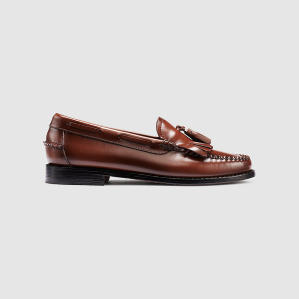 G.h. Bass & Co WOMENS ESTHER KILTIE TASSEL WEEJUNS LOAFER Cognac